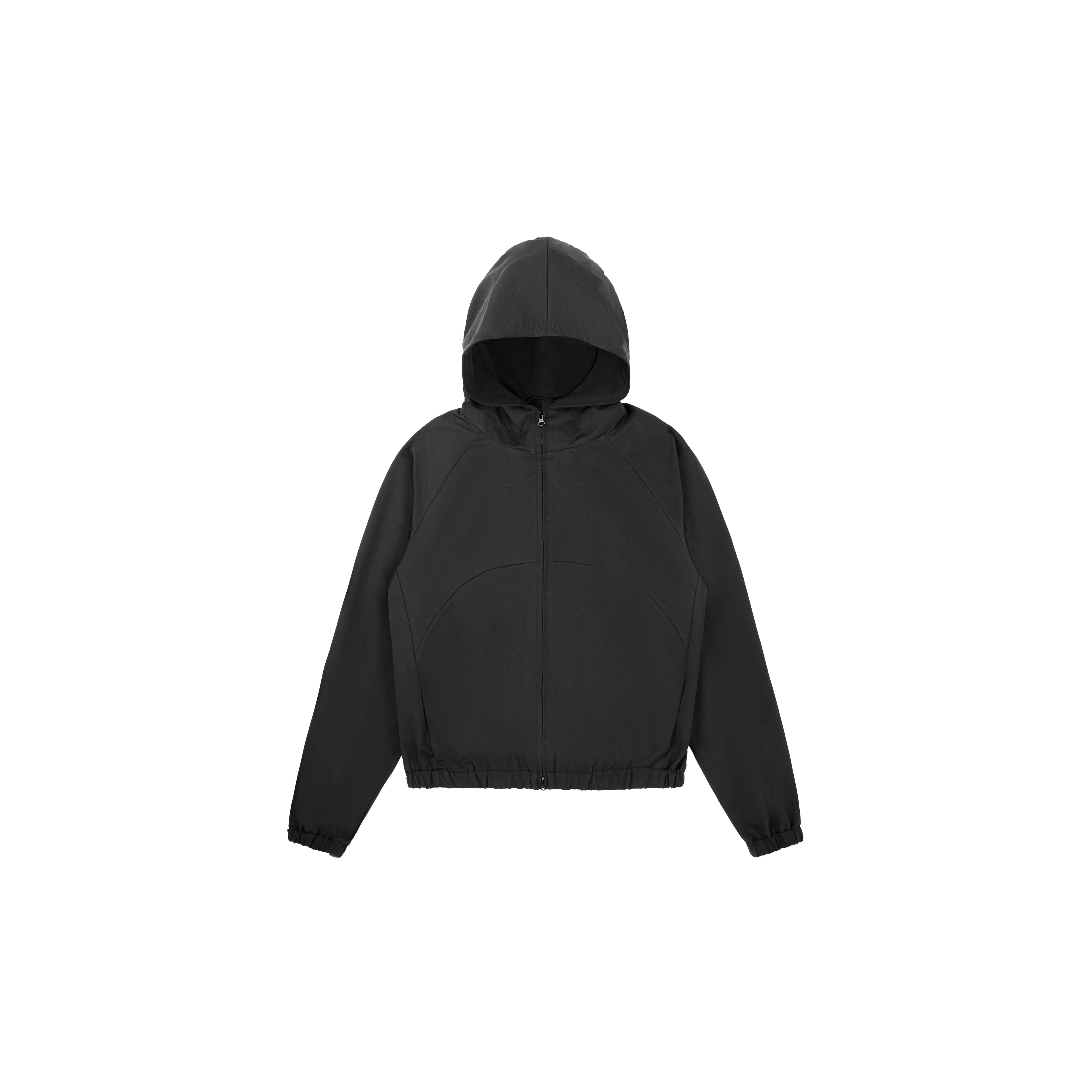 PLUS NO LOGO Arc Blade Jacket Short Hooded Jacket