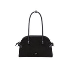 Neeley Suede Leather Boston Commuter Bag