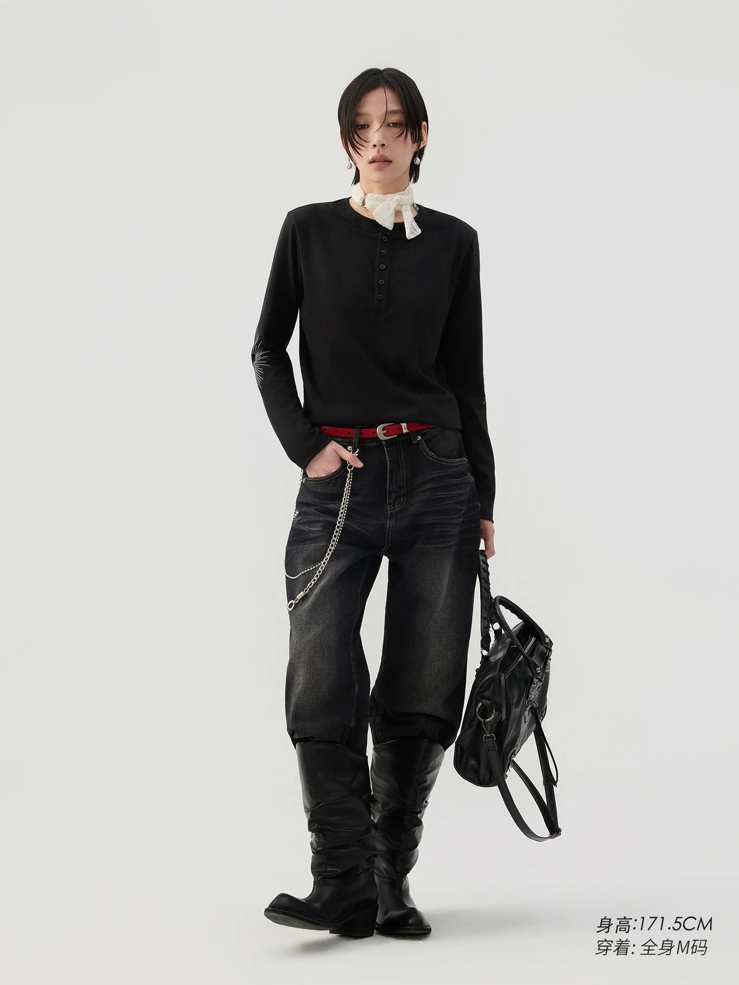 Sameuoo Sun Embroidery Long Sleeve