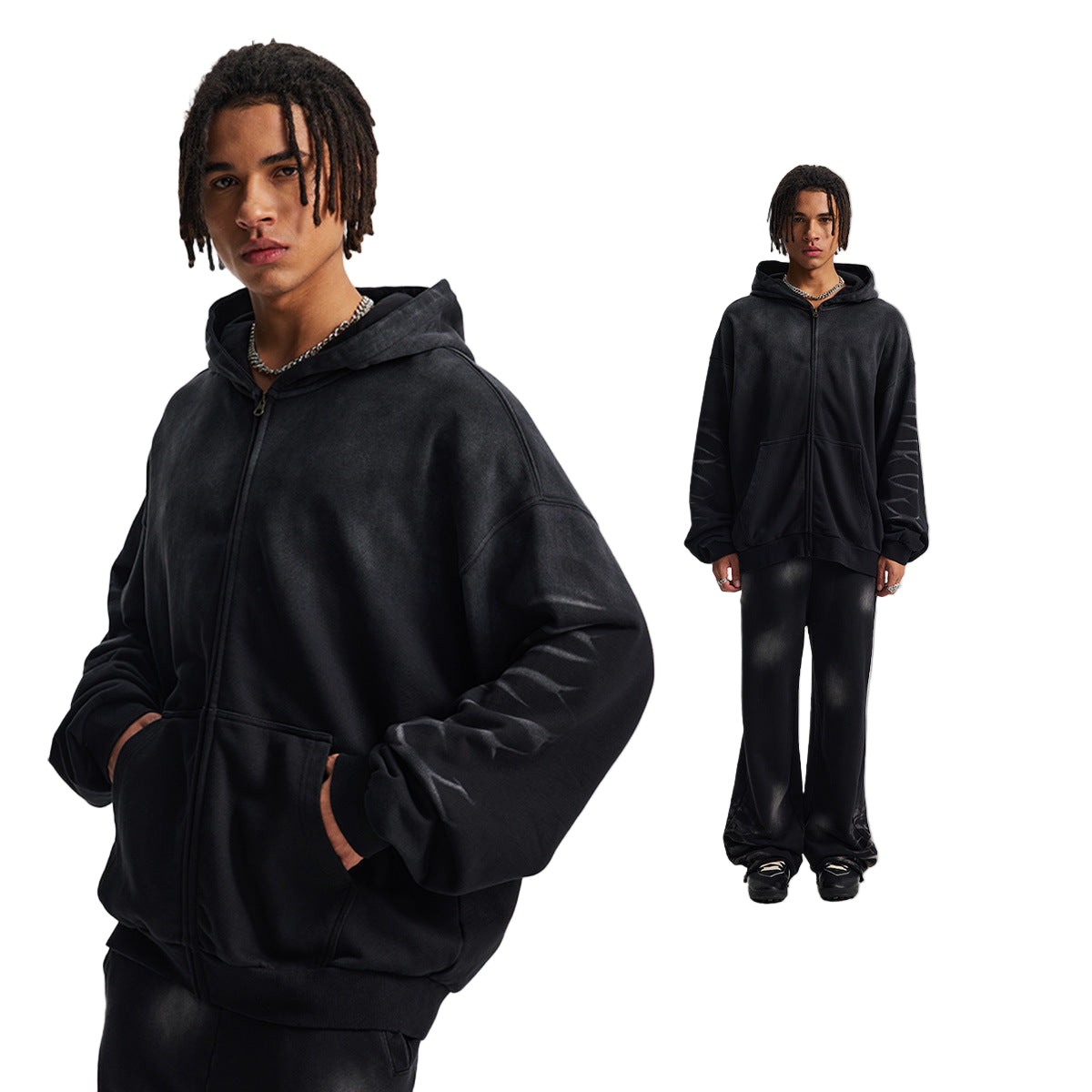 ARTIE Cotton Sweatshirt & Sweatpants Set