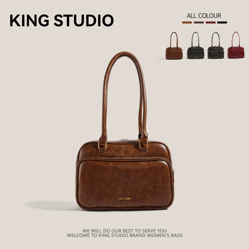 DrinKing Retro Large Satchel Bowling Bag