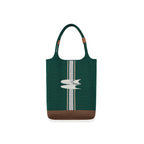 CryingCenter Vintage Green Knitted Tote Bag Large Capacity Shoulder Tote Bag