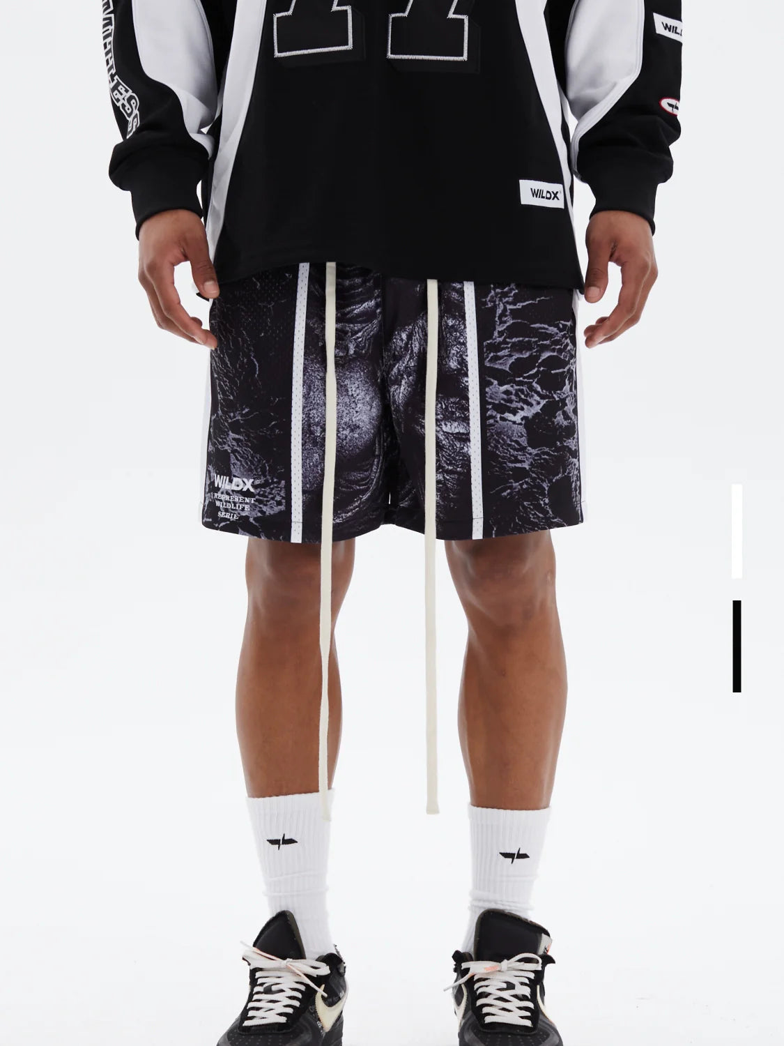 WildX Double Mesh Leopard Quad Shorts