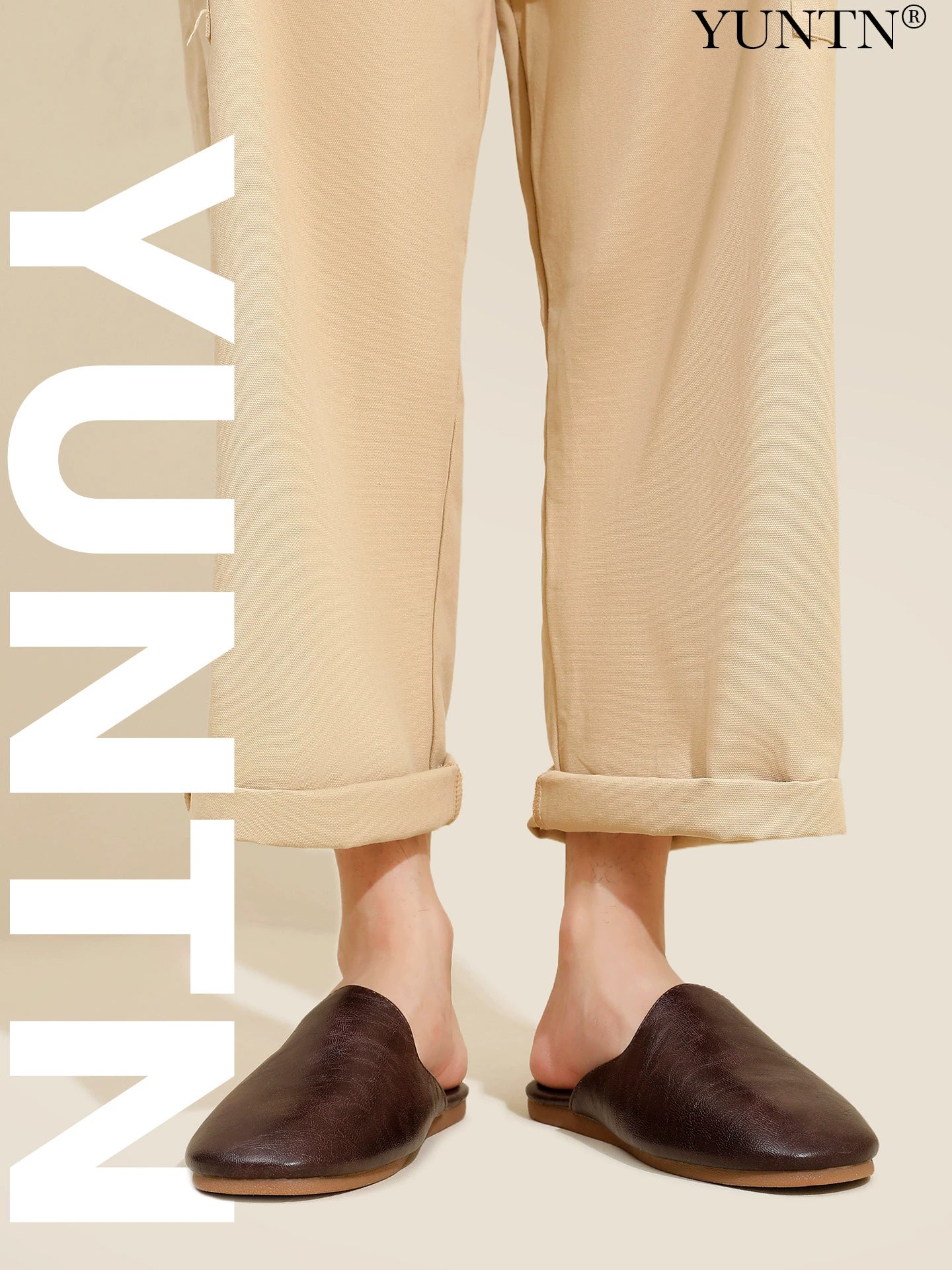 Matte Textured Indoor Non-Slip Slippers