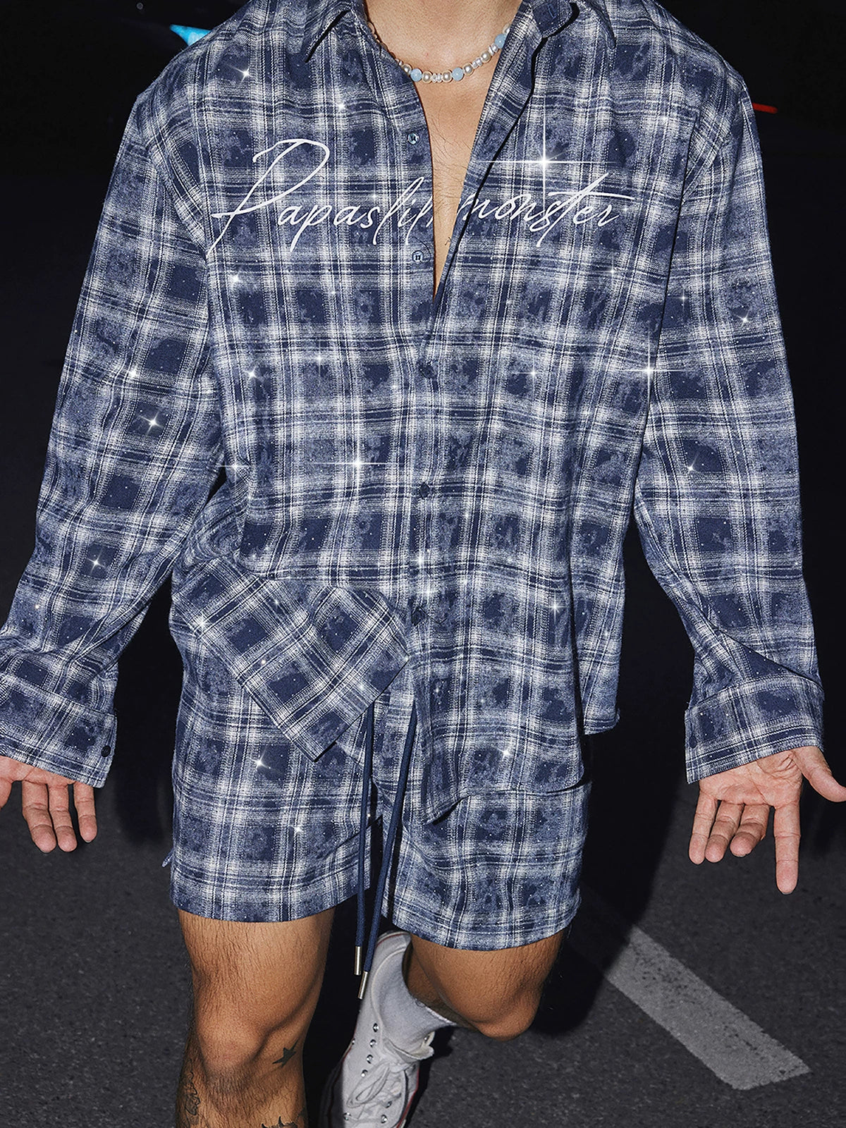 Papaslilmonster Plaid Hot Diamond Suit