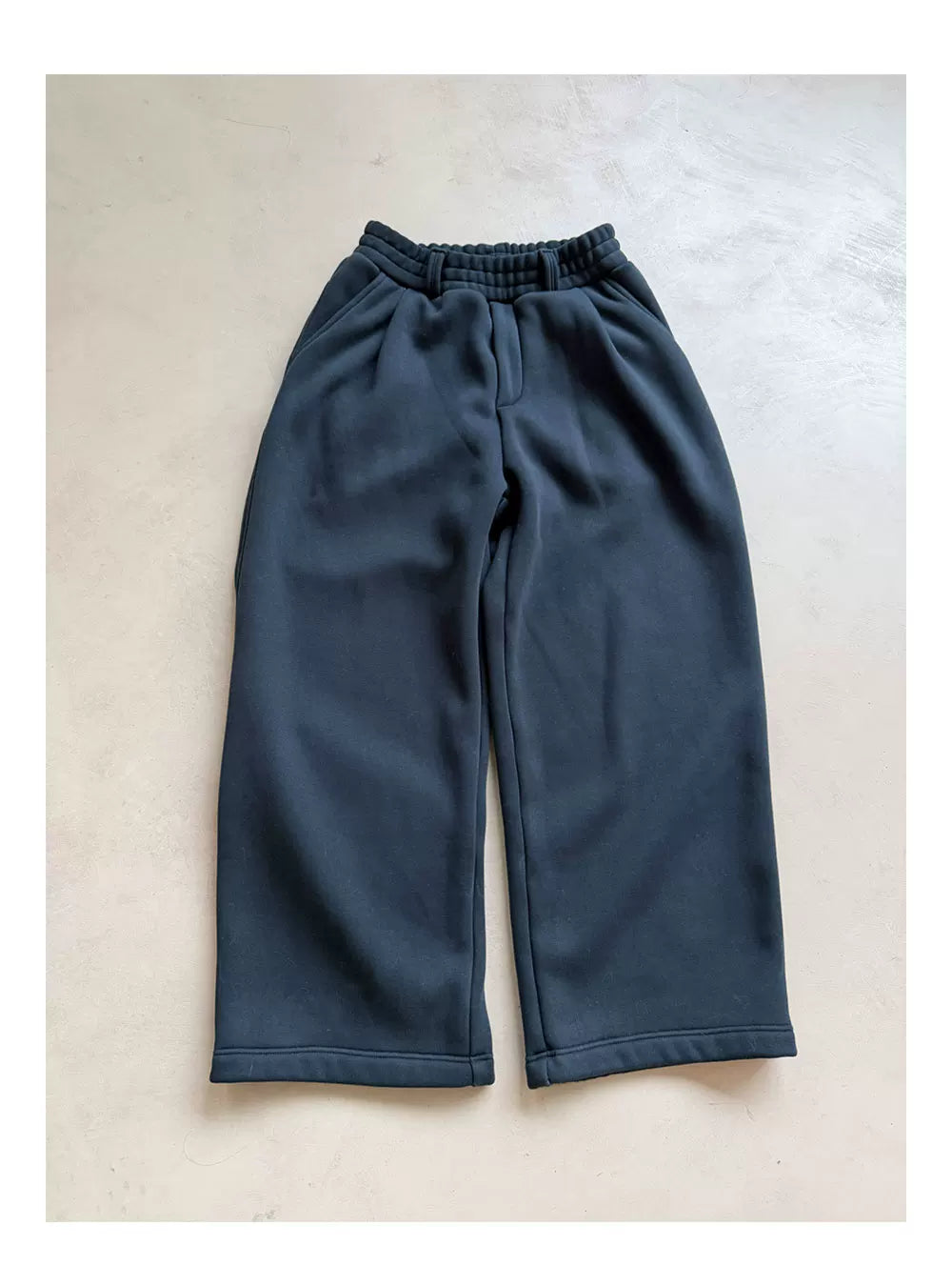 Anniehall Thickened Granular Fleece Air Fluffy Sweatpants