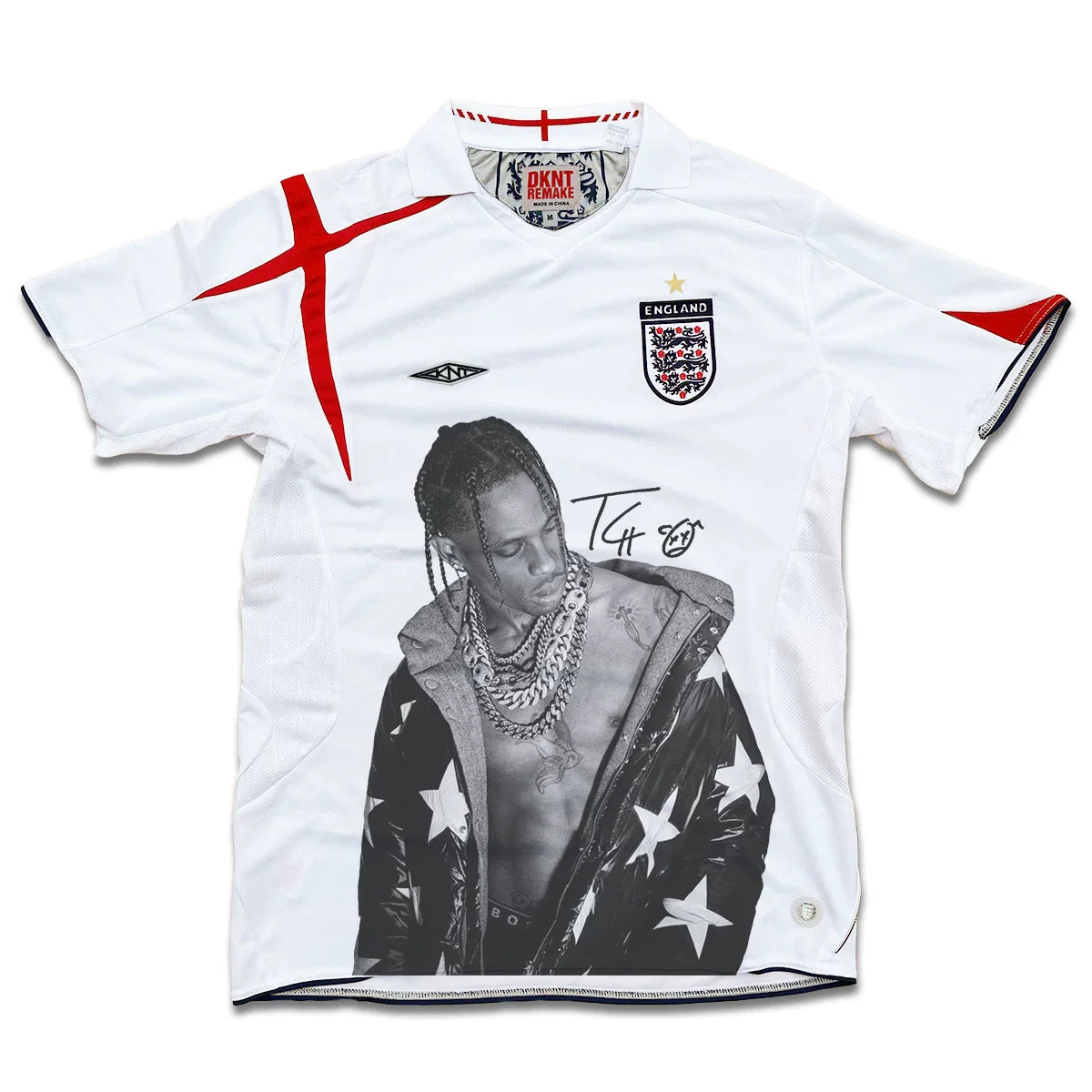 Travis Scott REMAKE vintage VIBE blokecore football jersey