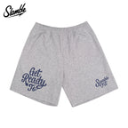 SLAMBLE Men's Loose Sports Shorts with Drawstring