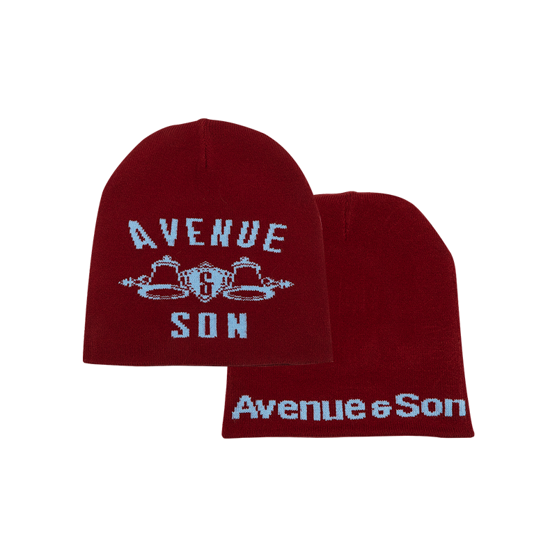 AVENUESON Three Color Classic LOGO Jacquard Double Sided Hat