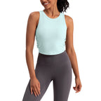 Athena Lulu Naked Back Yoga Vest with Chest Pad