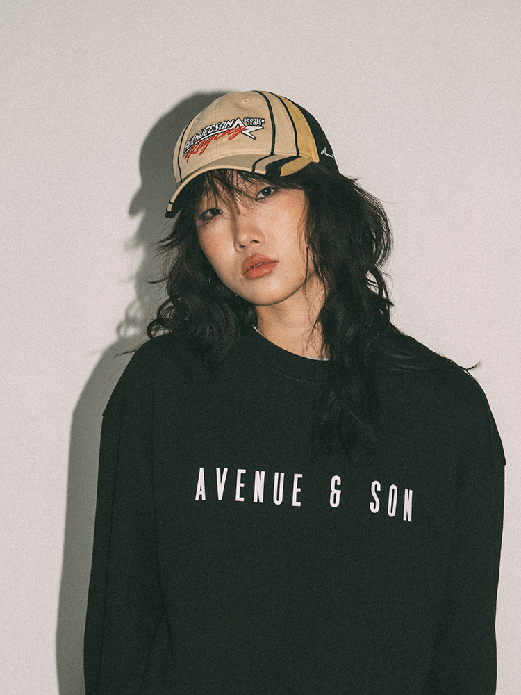 AVENUESON Embroidered Logo Racing Theme Baseball Cap