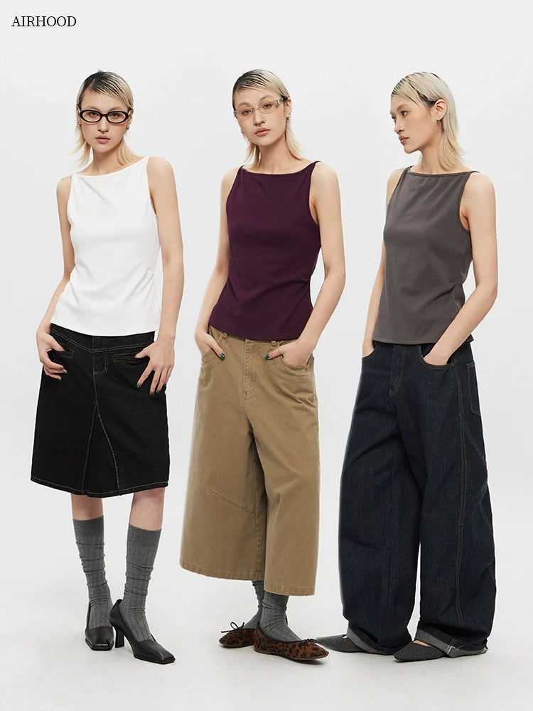 AIRHOOD Sleeveless Sexy Vest