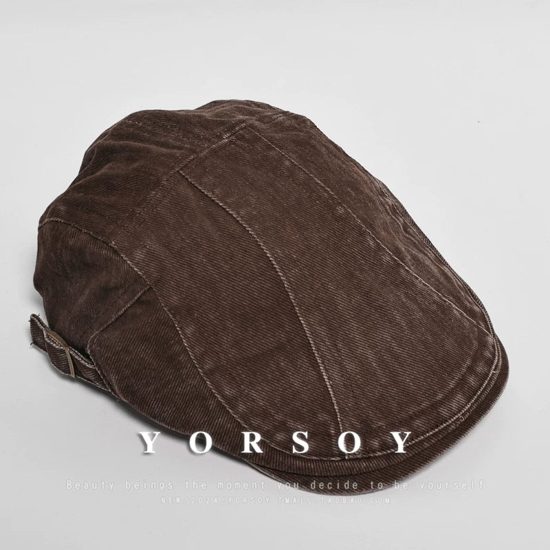 YORSOY Retro Denim Cap