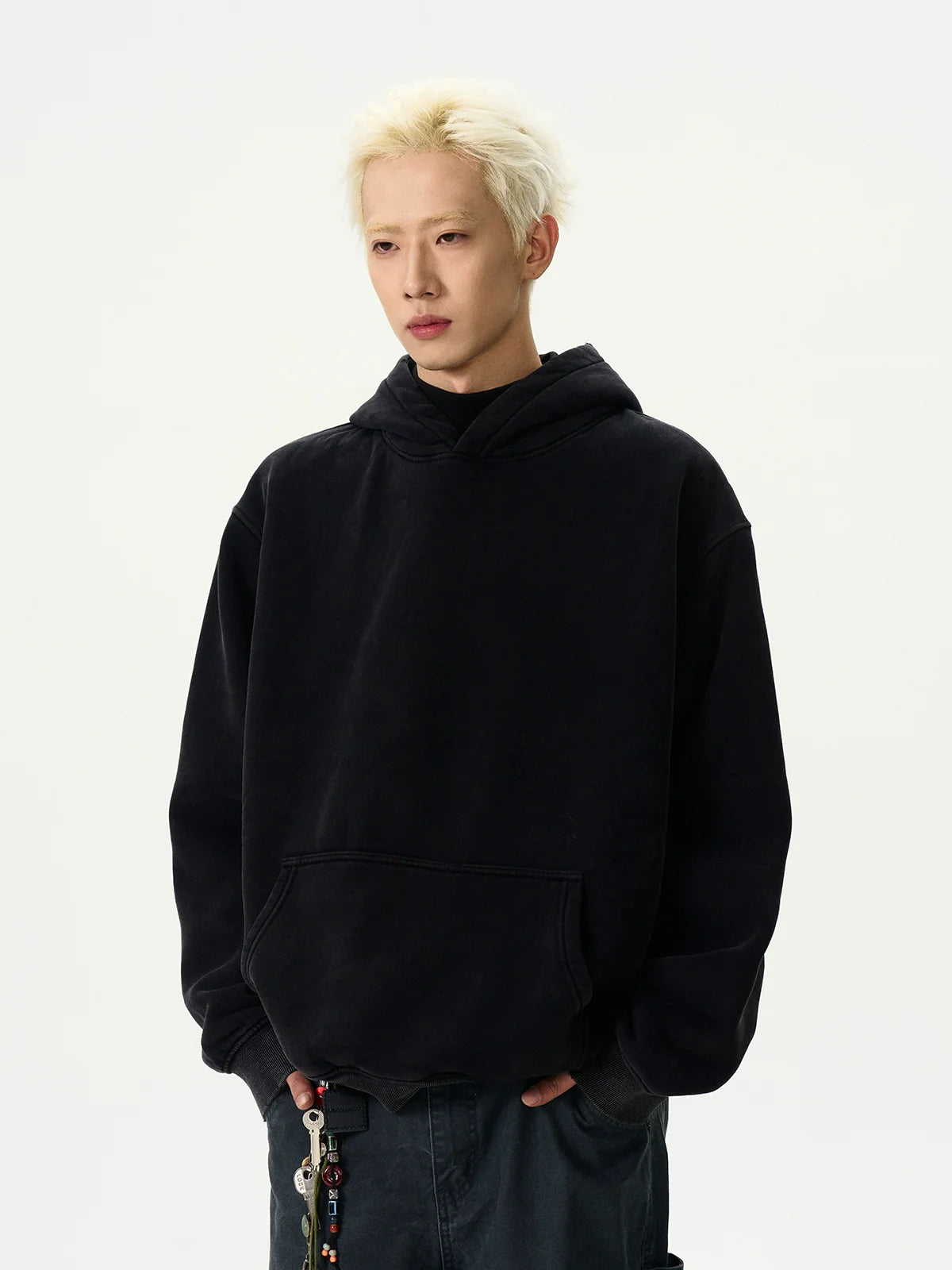 A PUEE Vintage Fleece Hooded Sweater