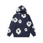 FOG x Denim Tears cotton puff print classic American loose hoodie