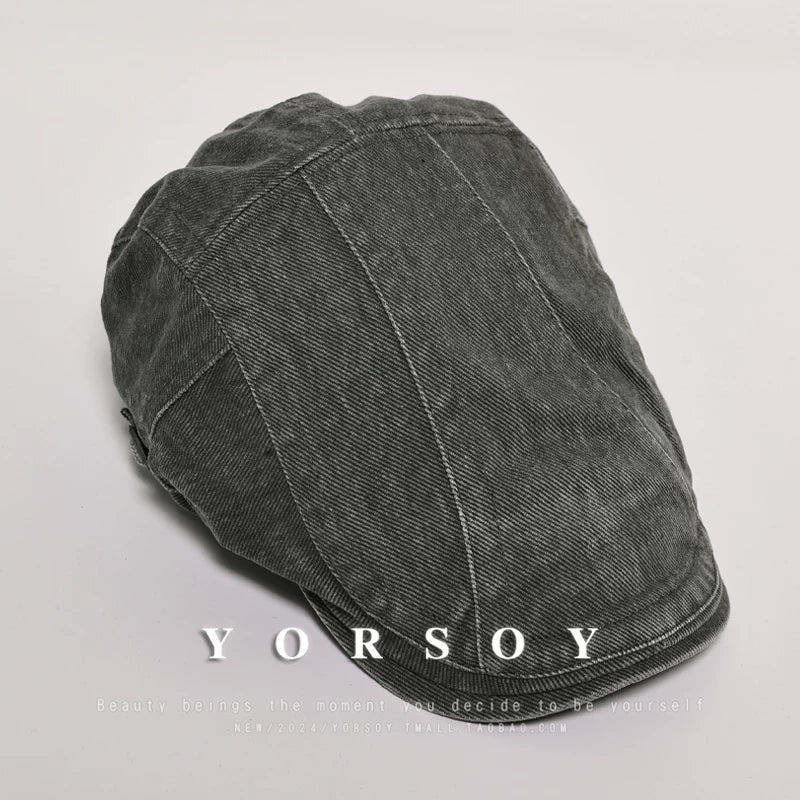 YORSOY Retro Denim Cap