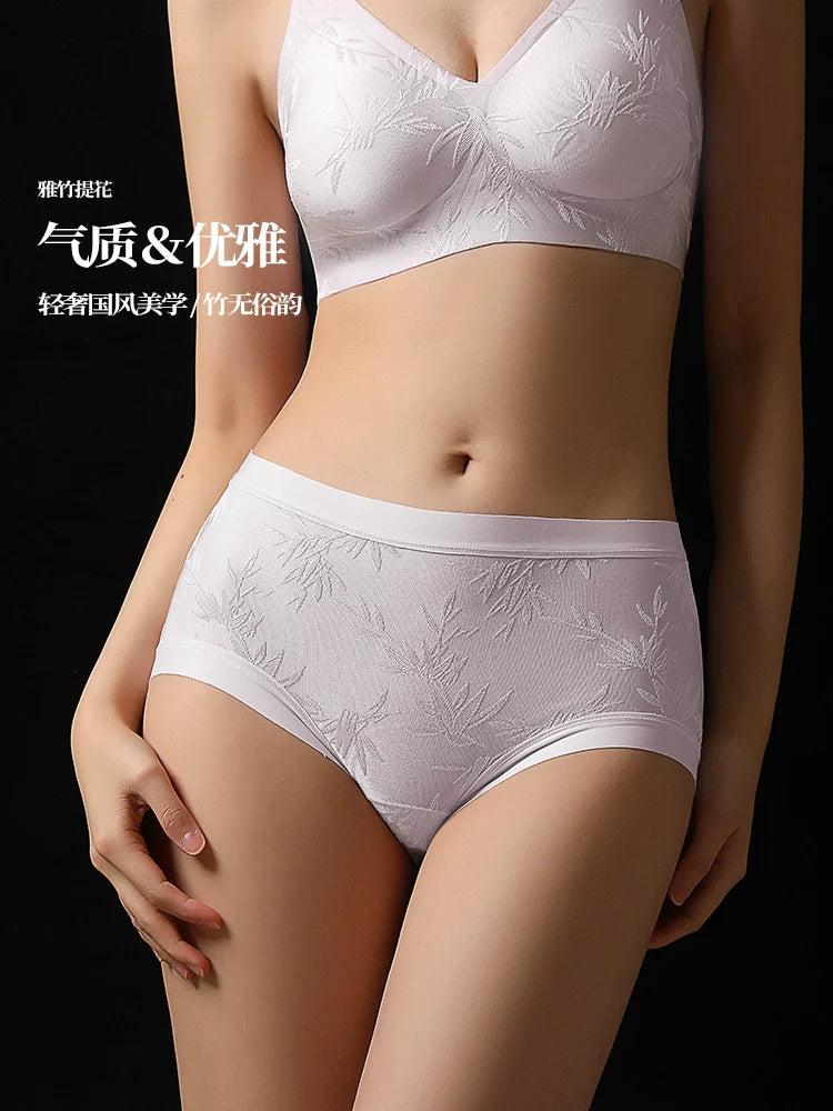 Urban Butterfly Antibacterial Extended Crotch Traceless Triangle Shorts