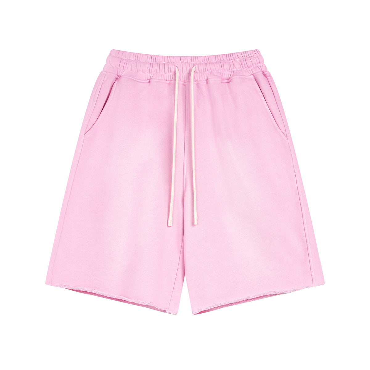 KANYE Gradient Distressed Shorts Men & Women