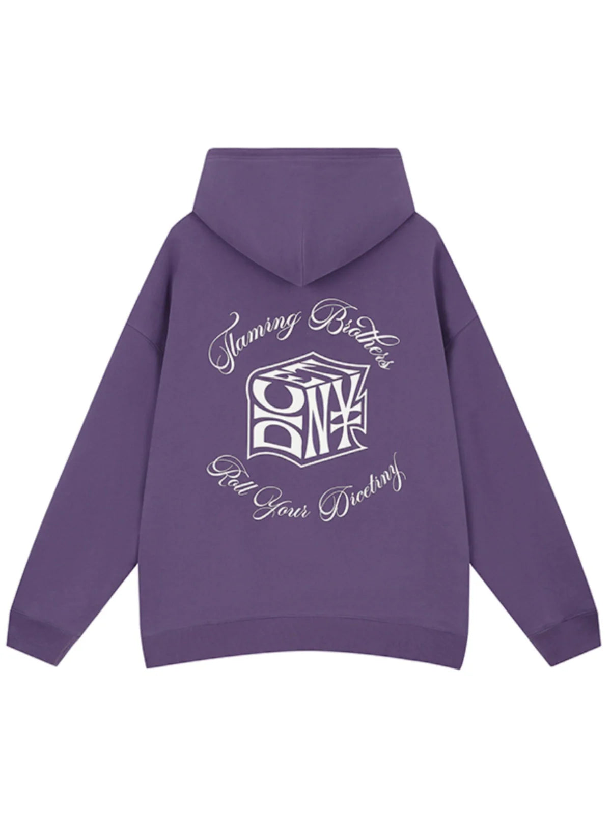 DICETINY "Dice of Destiny" Foam Alphabet Print Hooded Sweater