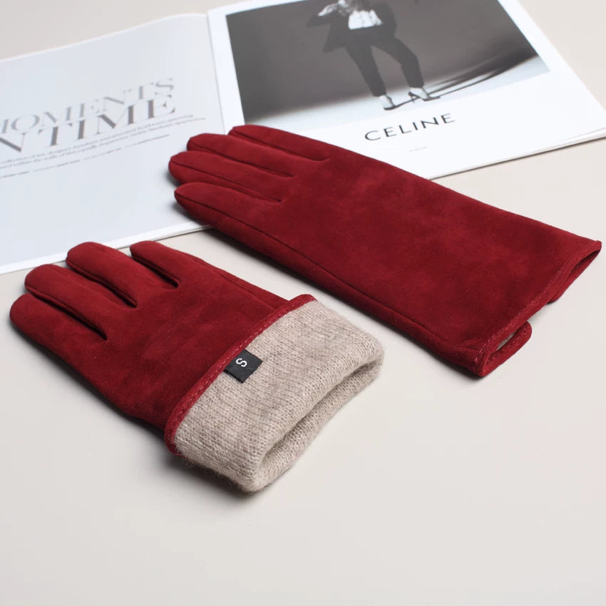 St. John's Goatskin Cashmere Lining Warm Gloves