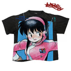 MELANIN Niche Cartoon Illustration Retro Short Sleeve T Shirt