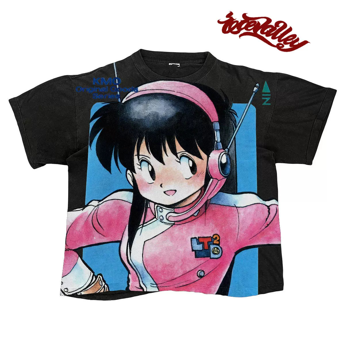 MELANIN Niche Cartoon Illustration Retro Short Sleeve T Shirt