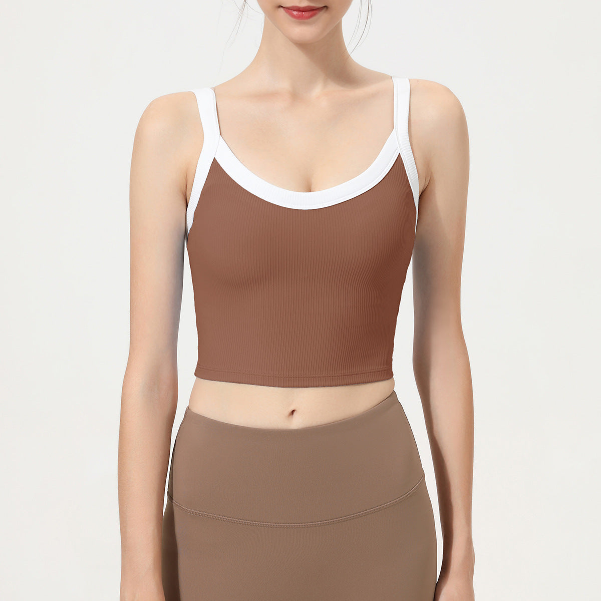 Athena Lulu One-piece Fixed Cup Yoga Vest Beauty Back