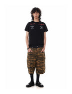 BTSG camouflage shorts