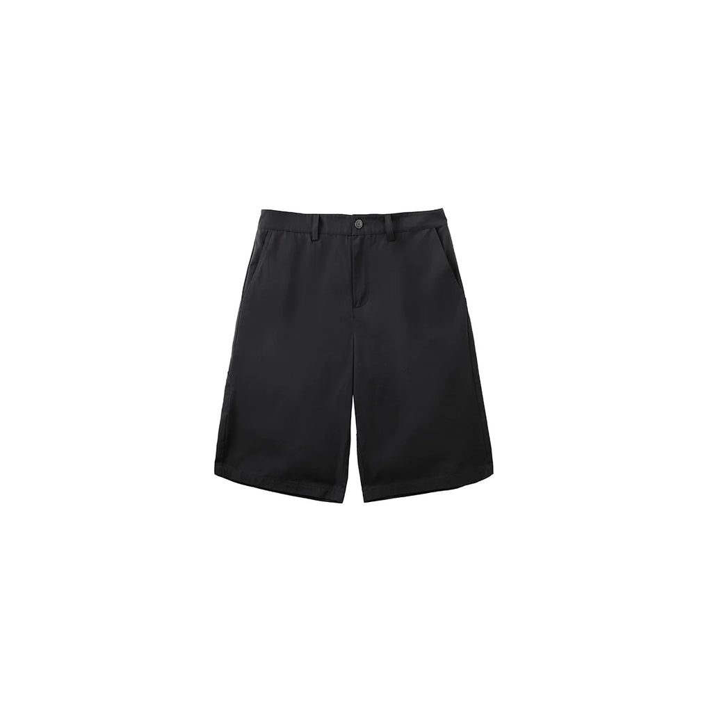 PLUS NO LOGO Tencel Diagonal Bag Cropped Pants Straight-leg Pants