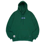 Battles Embroidered Cotton Terry Hooded Sweater