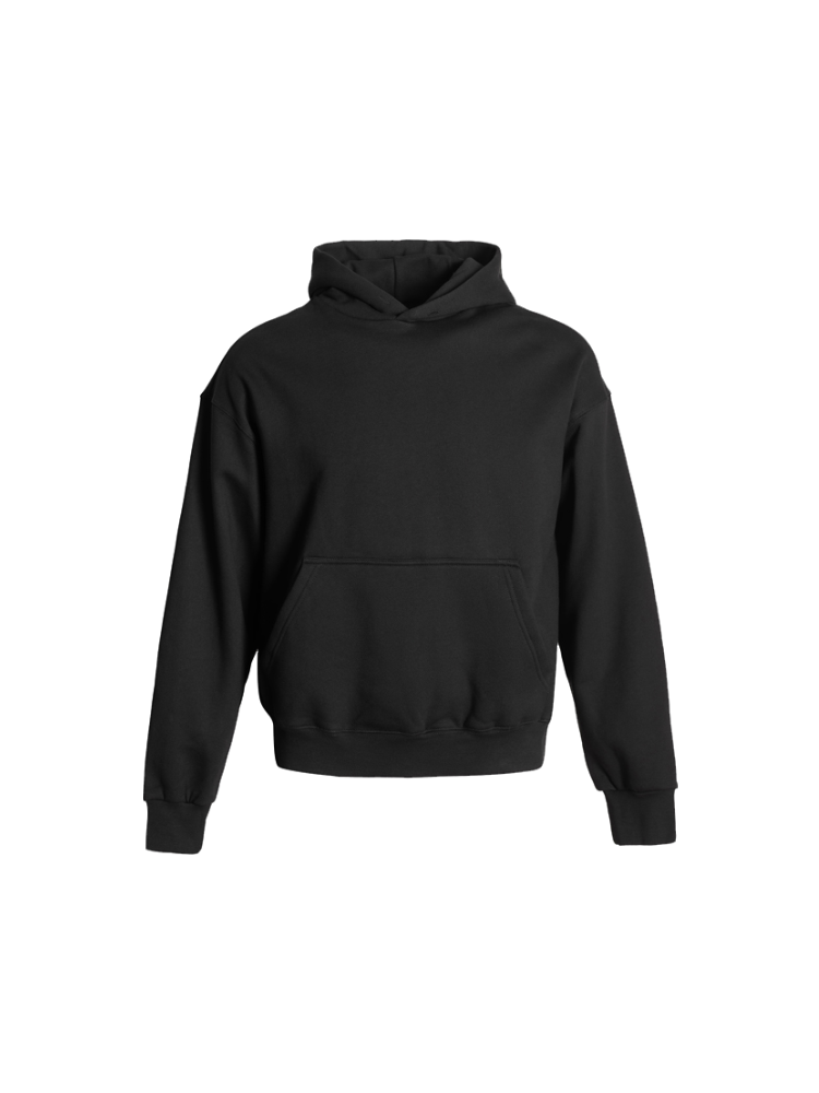 KONOOT Short and Wide Cut Casual Hooded Sweater