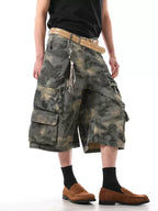 BLANKIN camouflage shorts