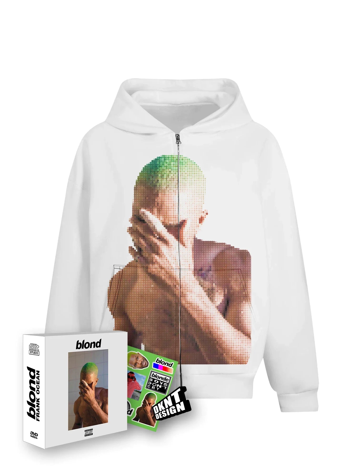 DKNT Frank Ocean Fahi blond album Hoodie