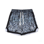LUSHISI Zebra-pattern Quick-drying Five-point Shorts
