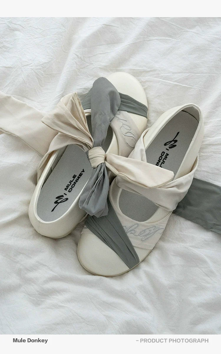 Donkey Flat-bottomed Small Fragrant Ballet Mary Jane Shoes
