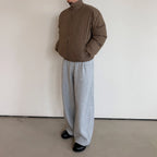 Anniehall Thickened Granular Fleece Air Fluffy Sweatpants