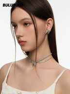 BULUBULU Butterfly Island Tassel Necklace