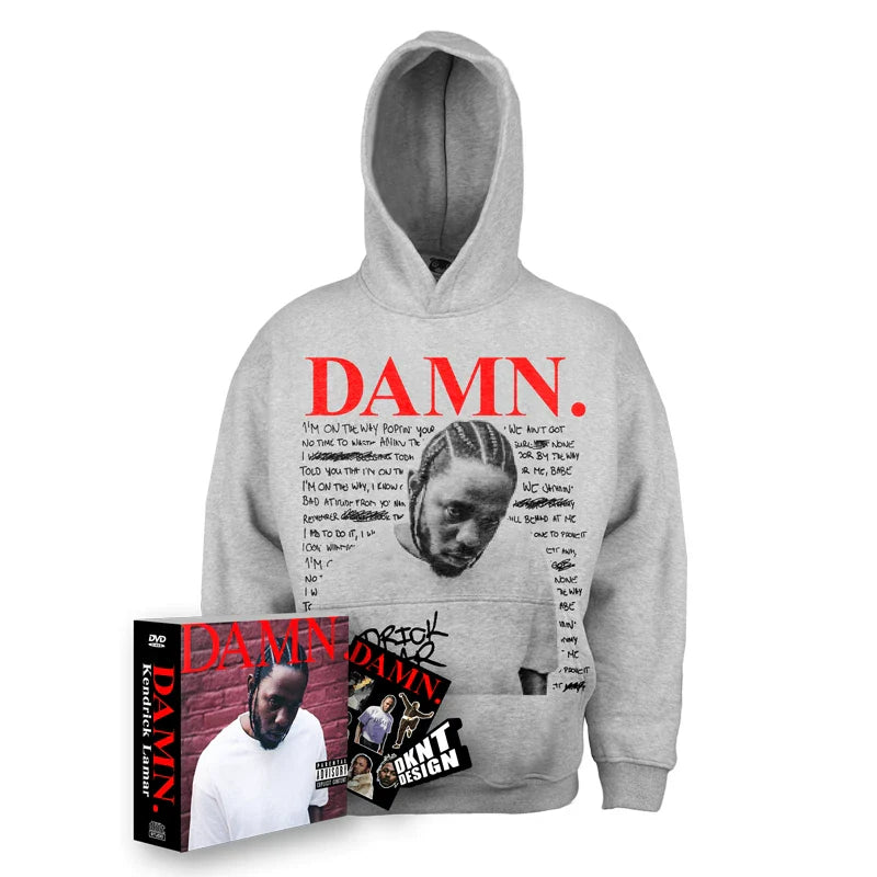 DKNT DAMN Kendrick Lamar hoodie