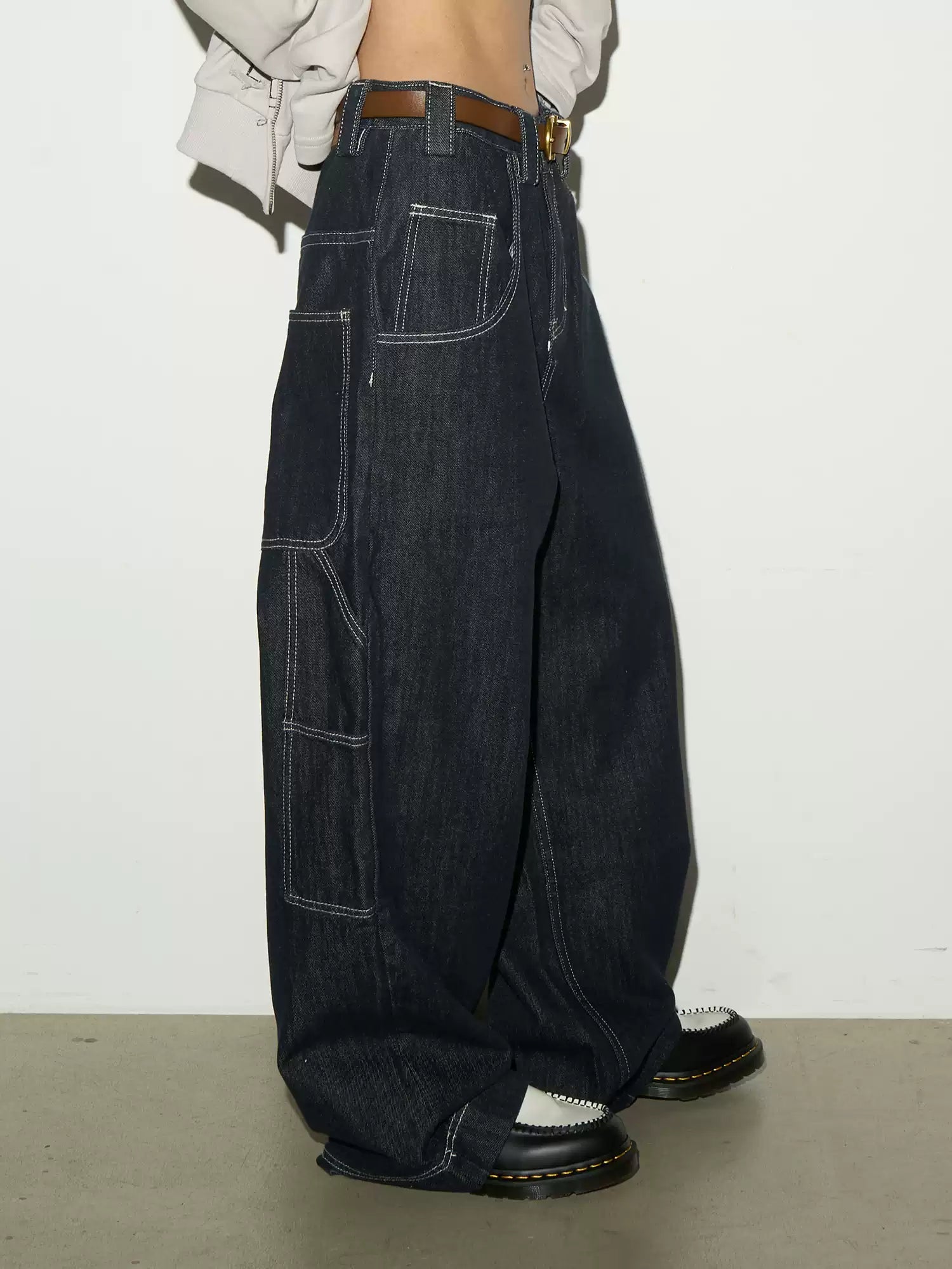 MICHINNYON baggy denim