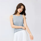 Giordano Elastic Pit Strip Slim Fit Crew Neck Sleeveless Tee