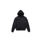 PLUS NO LOGO Double-sided Slippery Loose Pullover Hoodie