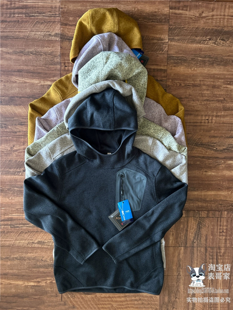 Fleece Hooded Pullover Sweatshirt