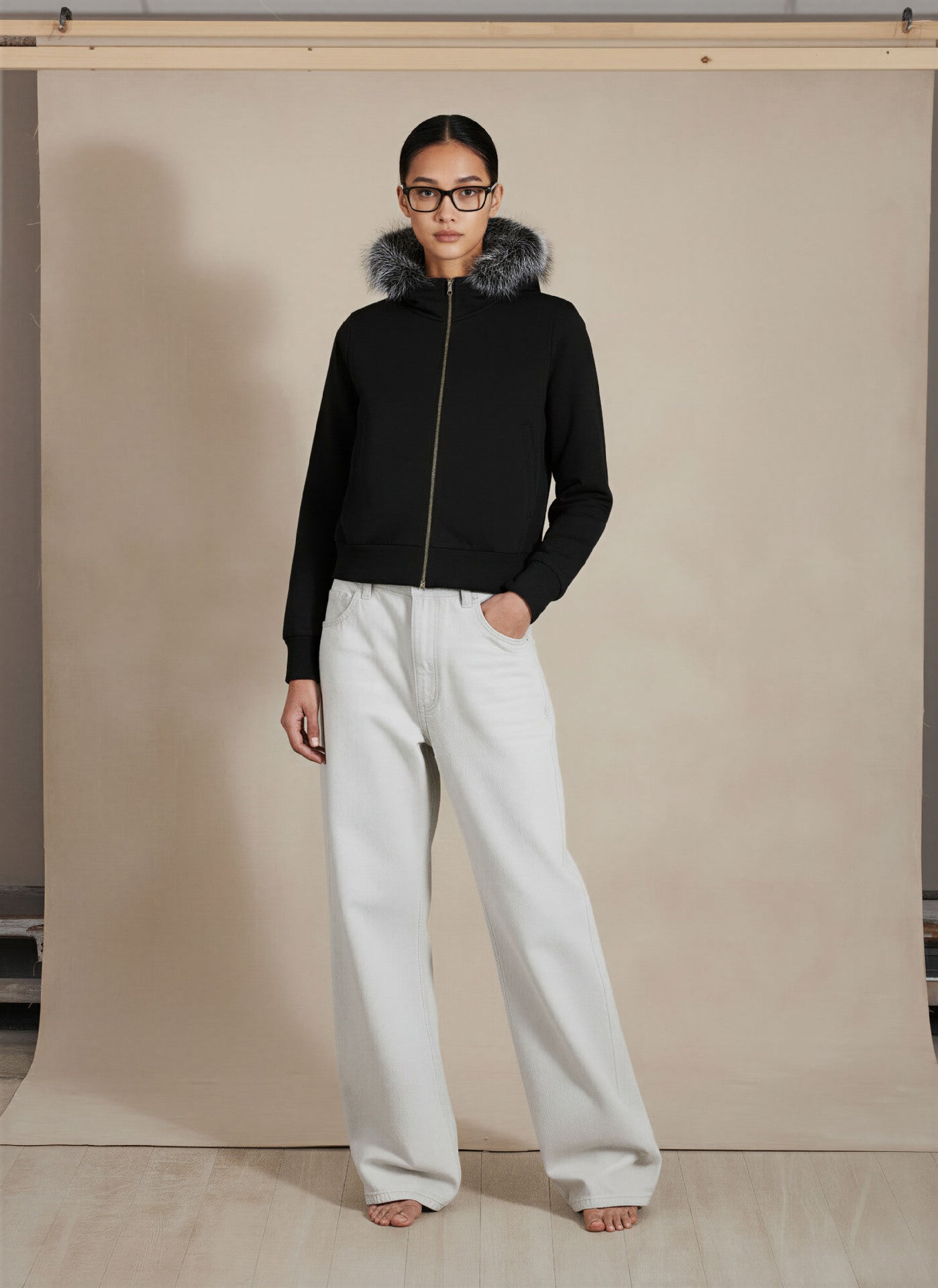 EME Vintage Zip Sweater Jacket