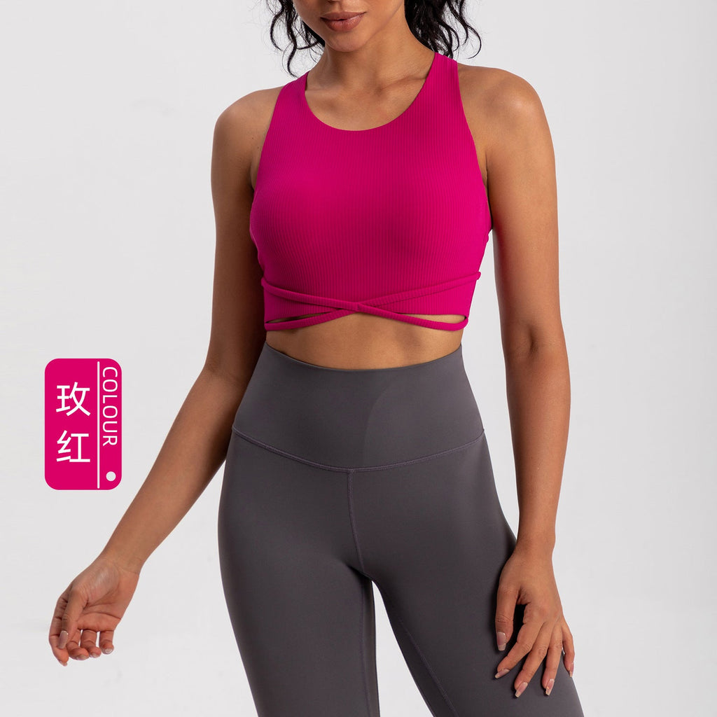 Athena Lulu Yoga Vest Women's One-piece Nude Sports Underwear