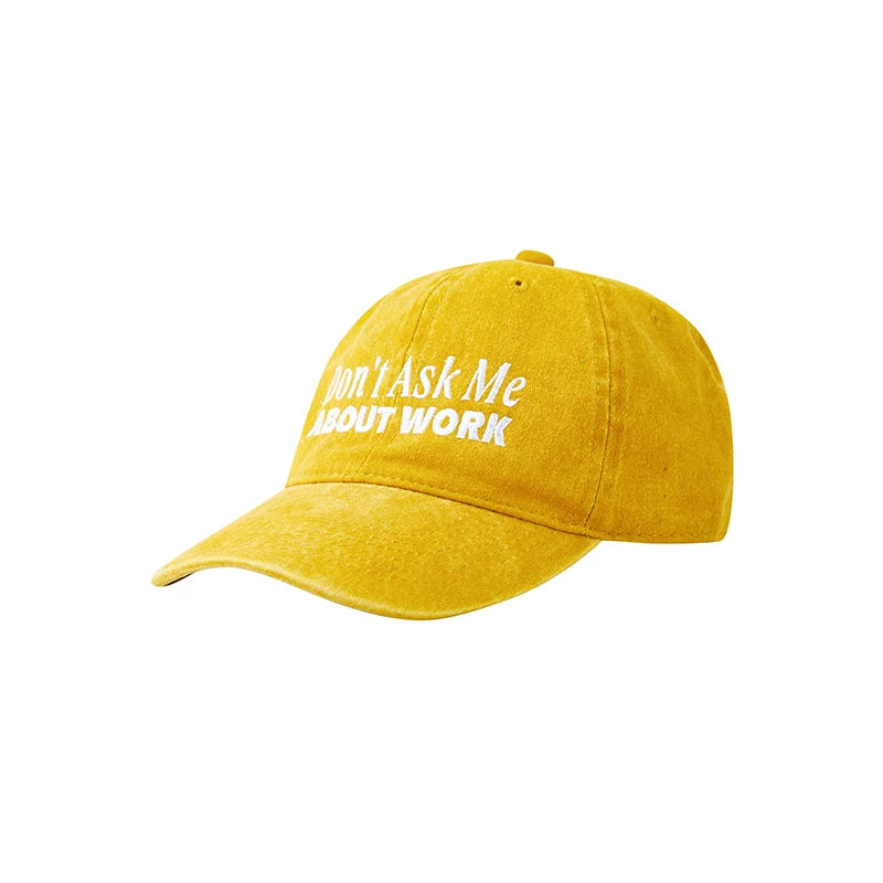 ALLTHINGS Don't Ask Me About Work Duck Cap