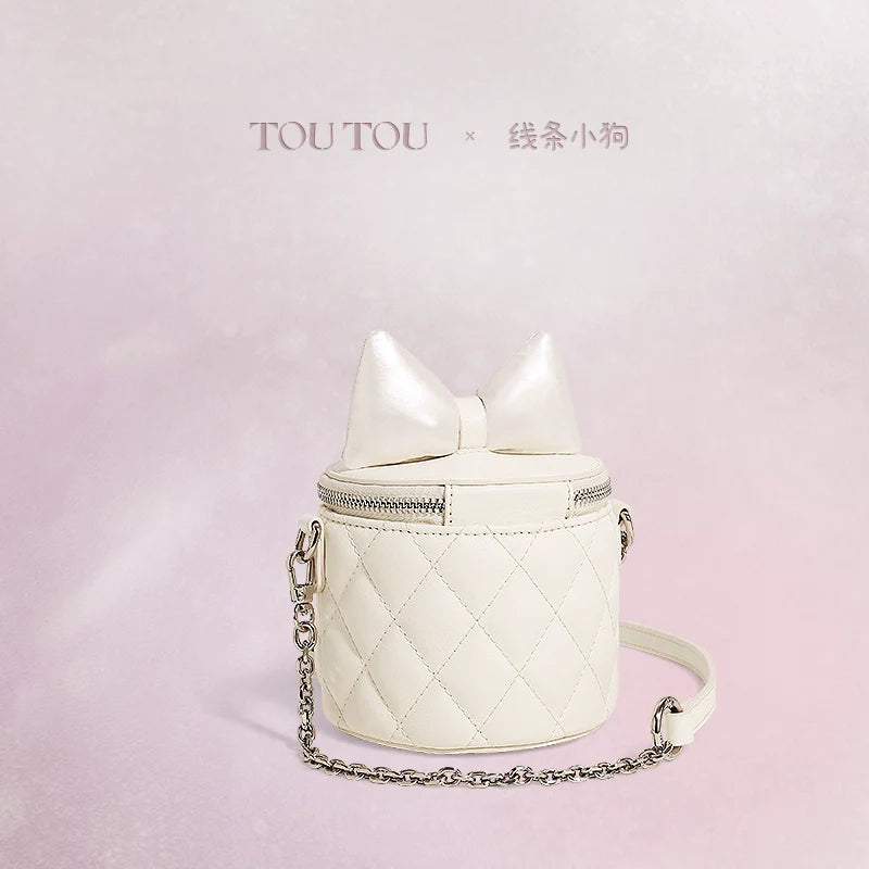 TOUTOU Line Puppy Cute Chain Messenger Bag