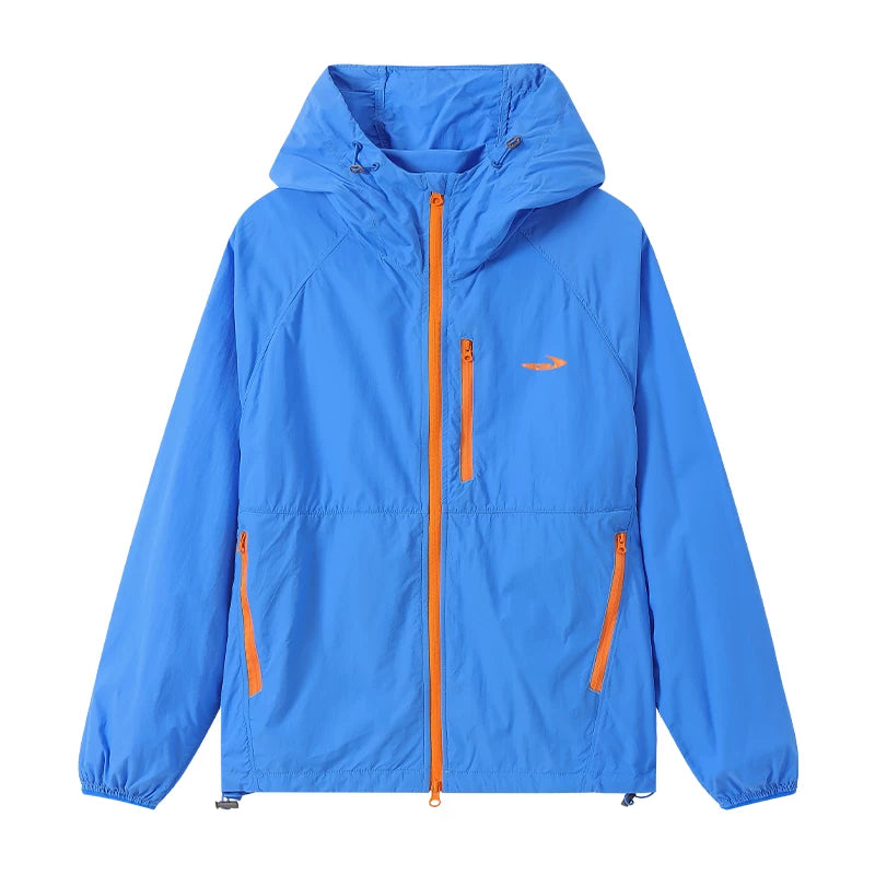 Mr. Jiangnan NewJNXS Lightweight Quick-Dry Sun Protection Zip Jacket
