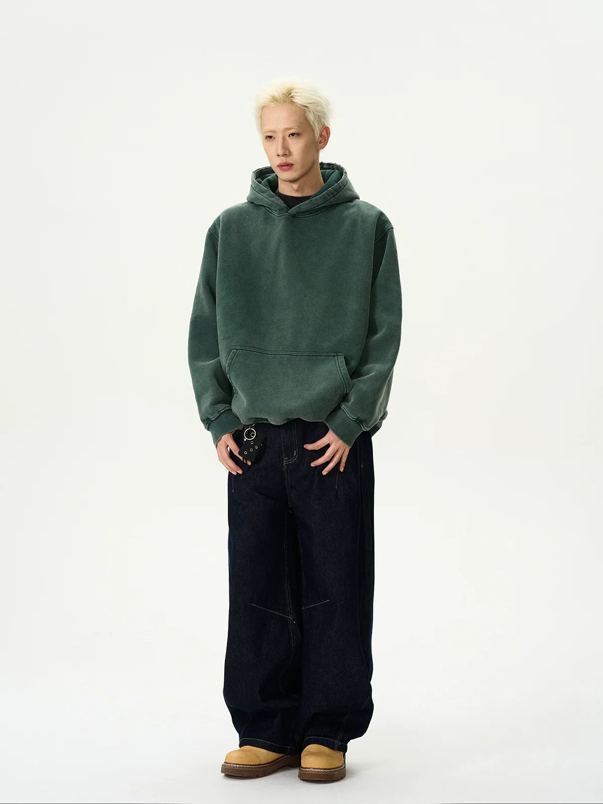 A PUEE Vintage Fleece Hooded Sweater