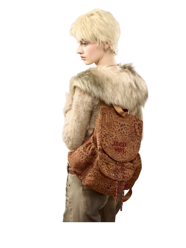 JACD Nomadic Wilderness Leopard Print Tote Bag