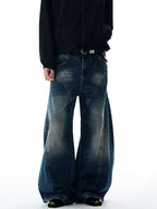 ISIETS Splicing Deconstructed Scimitar Jeans